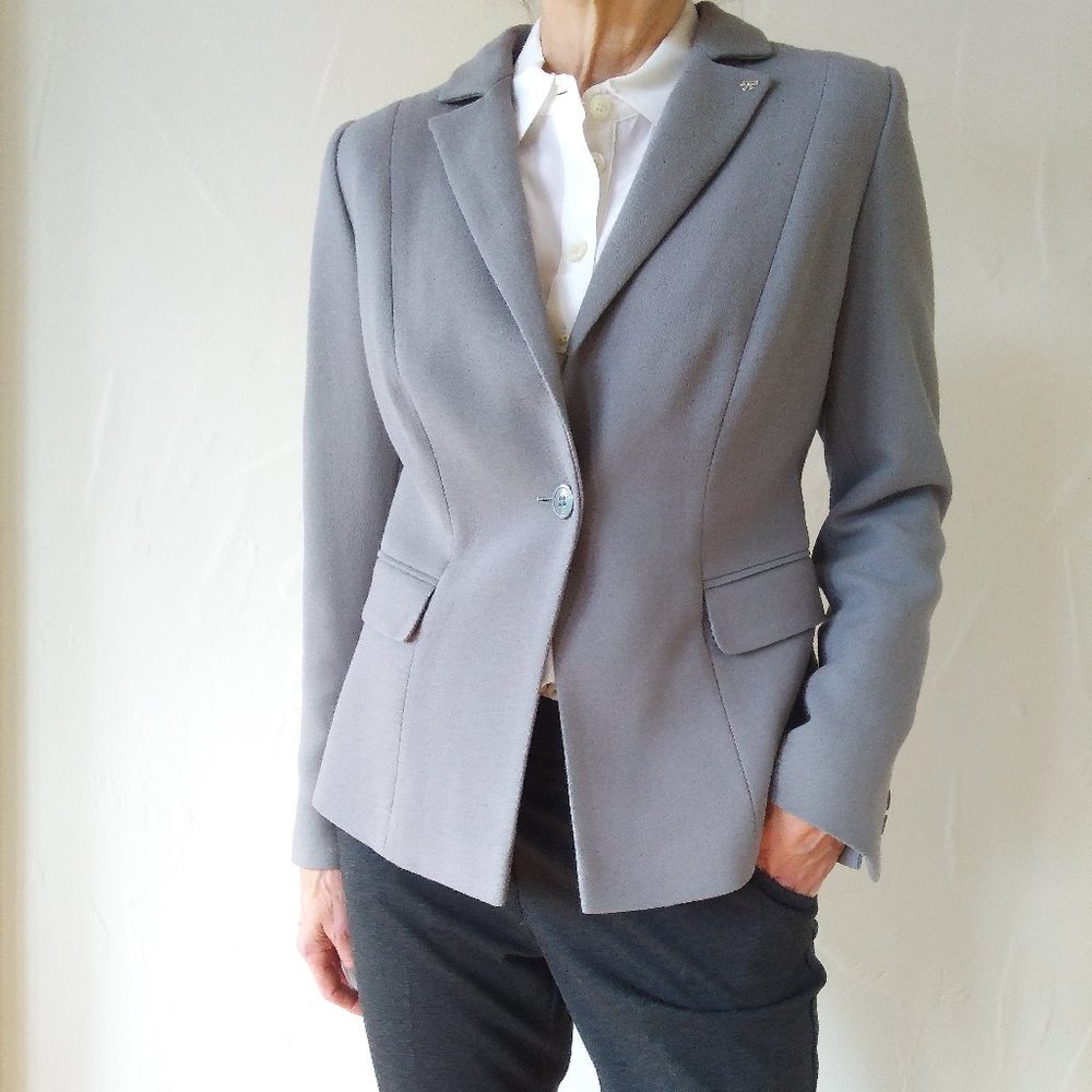 Gray wool blazer  NWOT